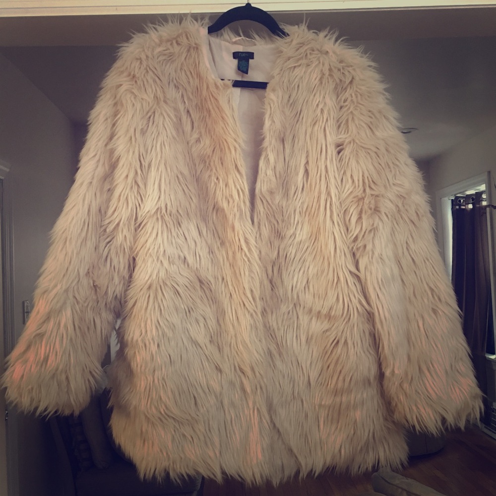 Fur coat! ($20 today ONLY 5/14 exp. SEND OFFER)